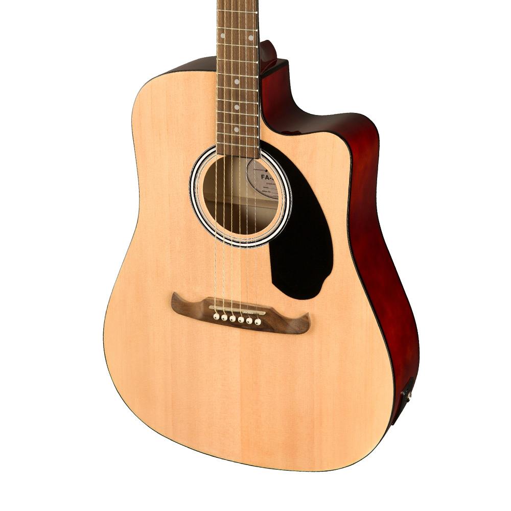 Fender FA-125CE Natural Elektro Akustik Gitar 3