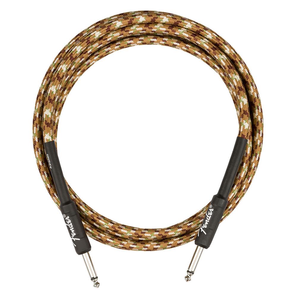 Fender Professional Düz/Düz Uçlu 3m Desert Camo Enstrüman Kablosu 2
