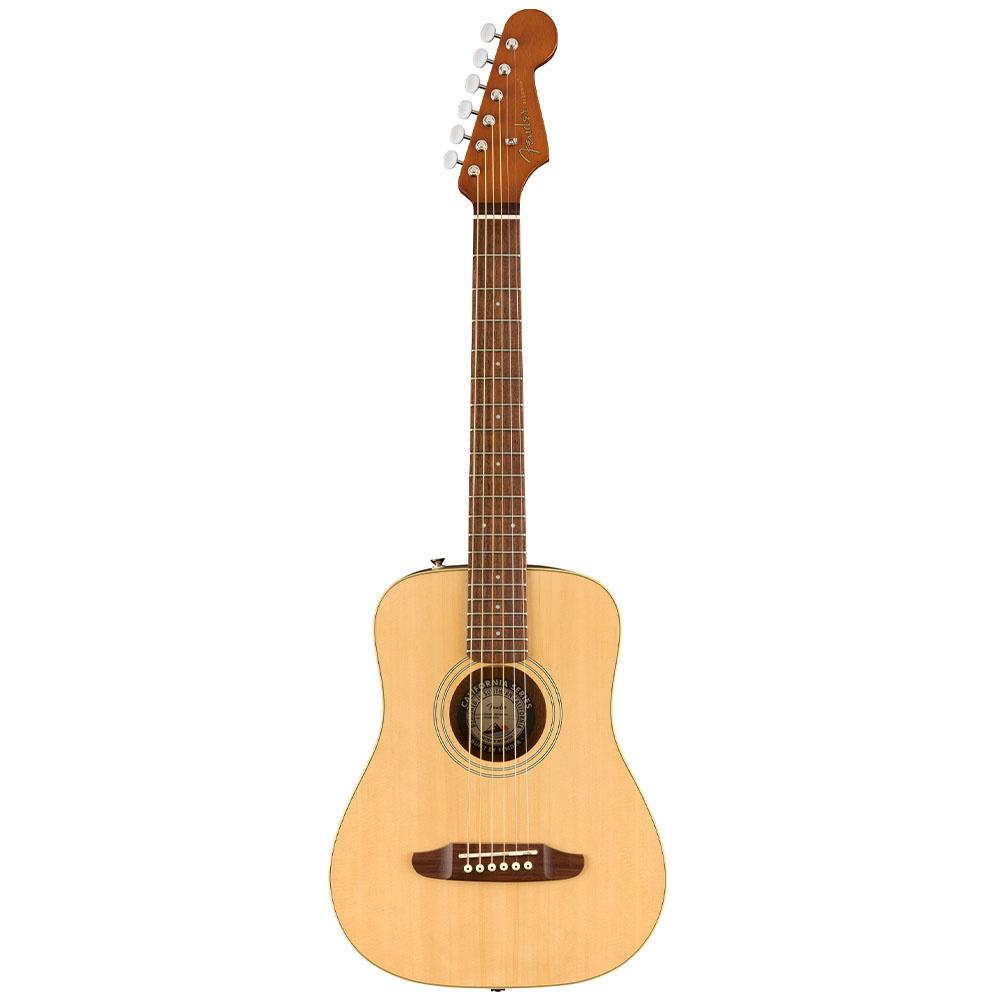 Fender Redondo Mini Natural Akustik Gitar 1