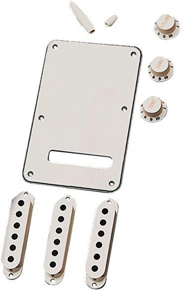 Fender Stratocaster Parchment Manyetik Kapağı Aksesuar Kiti 1
