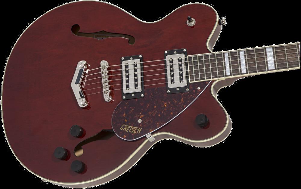 Gretsch G2622 Streamliner Center Block Double-Cut V-Stoptail Laurel Klavye BroadTron BT-2S Pickups Walnut Stain Elektro Gitar 2