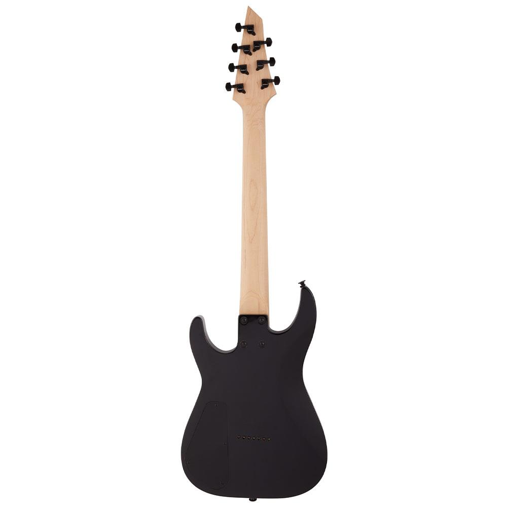 Jackson JS Dinky Arch Top JS22Q-7 DKA HT Amaranth Klavye Transparent Black Burst 7 Telli Elektro Gitar 2