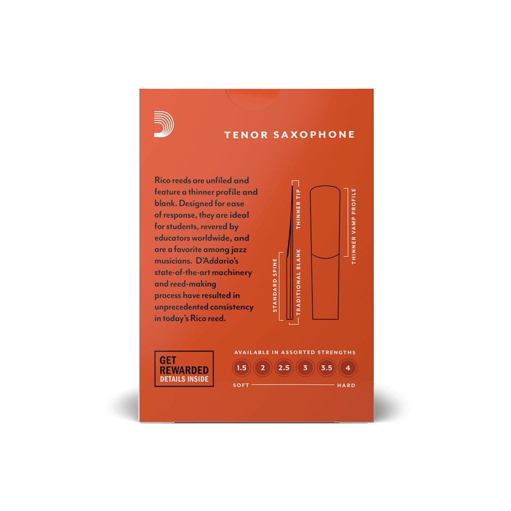 TENOR SAKSAFON KAMIŞI (10LU PAKET) NO:2.5 2
