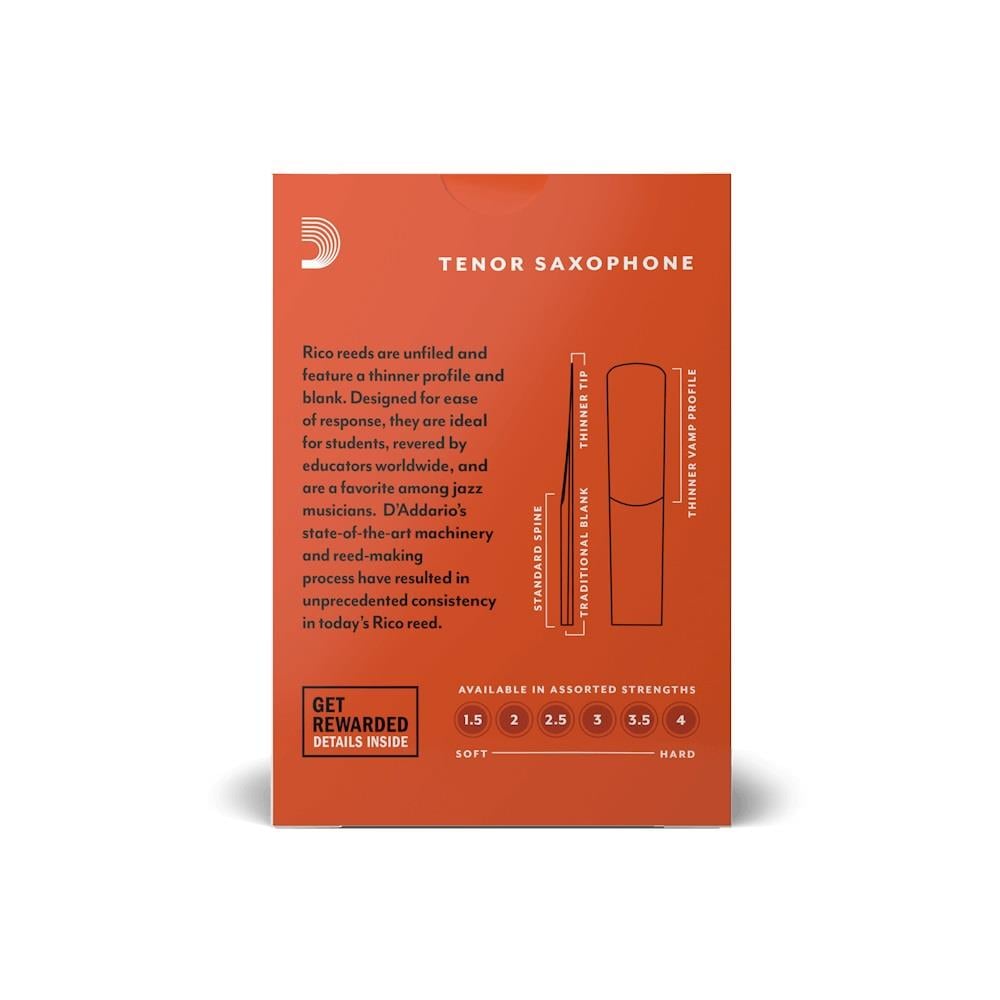 TENOR SAKSAFON KAMIŞI (10LU PAKET) NO:2.5 4