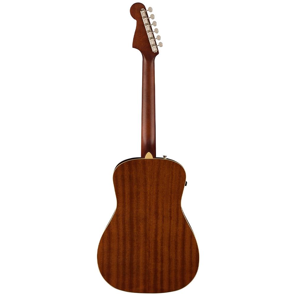 Fender Malibu Player Ceviz Klavye GPG Sunburst Elektro Akustik Gitar 2