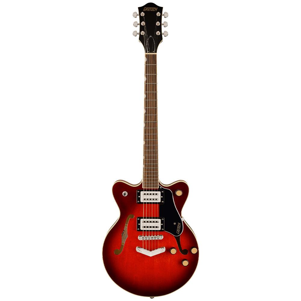 Gretsch G2655 Streamliner CB JR DC Claret Burst Elektro Gitar 1