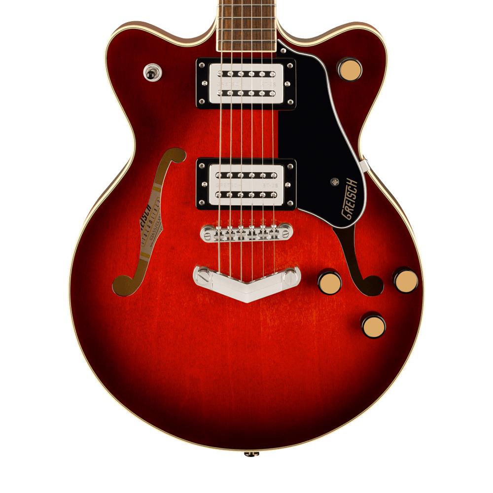 Gretsch G2655 Streamliner CB JR DC Claret Burst Elektro Gitar 3