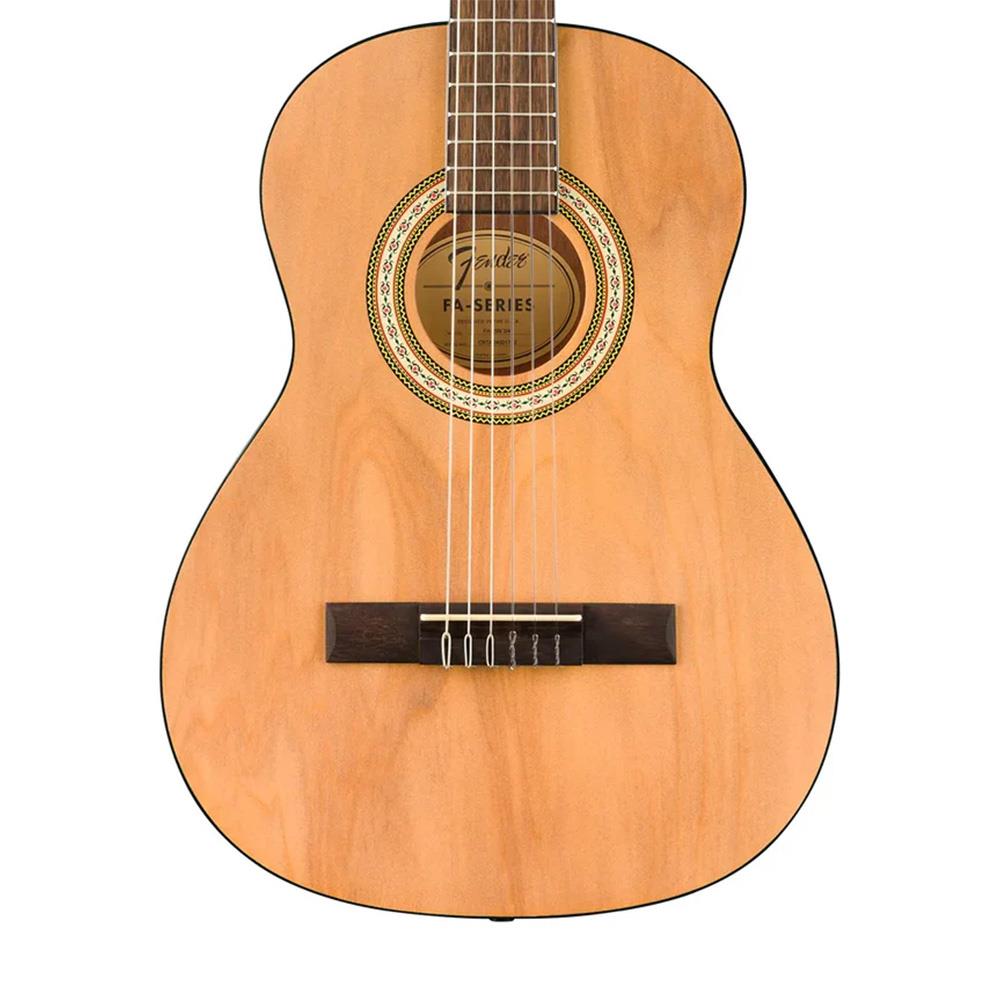 Fender FA-25N Ceviz Klavye Natürel 3/4 Klasik Gitar 3