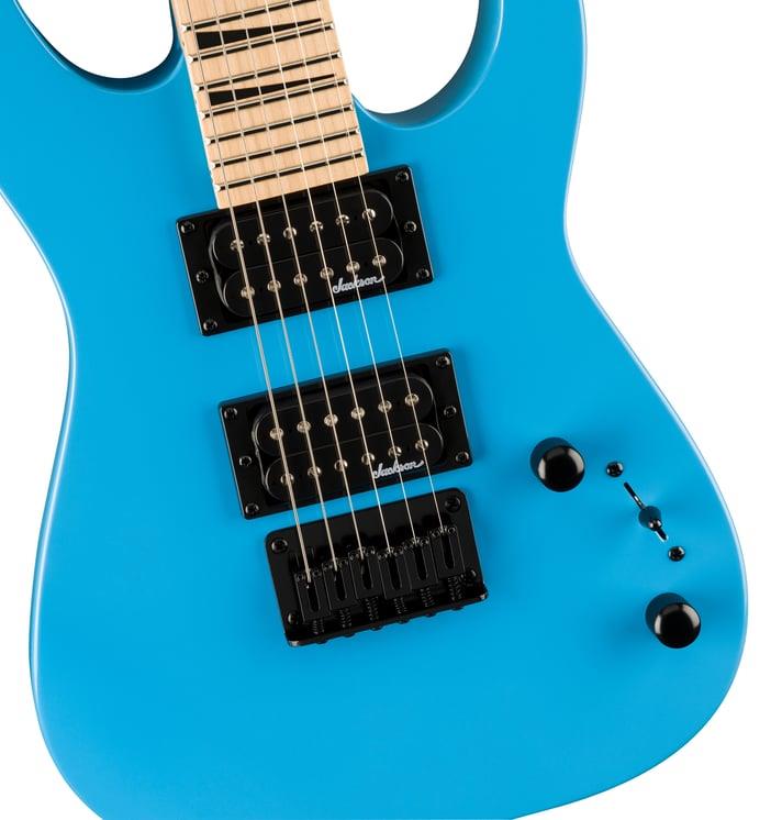 Jackson JS1X Dinky Minion Akçaağaç Klavye Infinity Blue Elektro Gitar 4