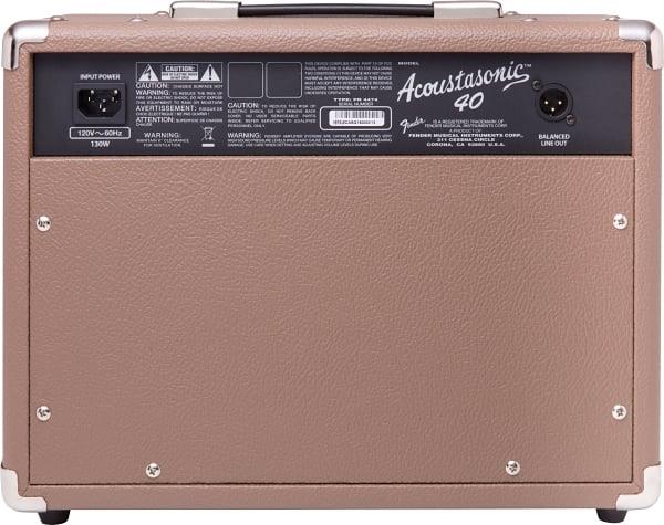 Fender Acoustasonic 40 UK Akustik Gitar Amfisi 4