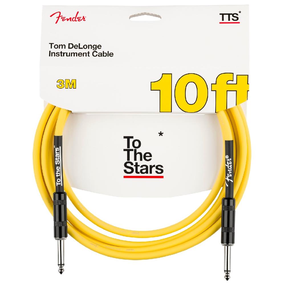 Fender Tom DeLonge 3m To The Stars Graffiti Yellow Enstrüman Kablosu 1