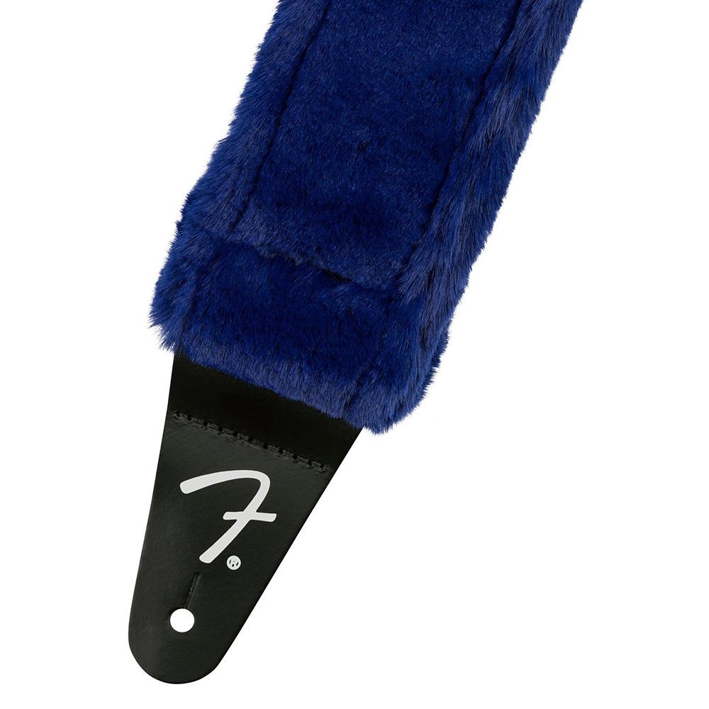 Fender Poodle Plush Blue Gitar Askısı 2