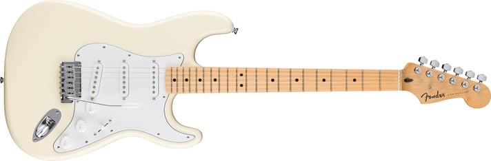 Fender Standard Stratocaster Akçaağaç Klavye Olympic White Elektro Gitar 2