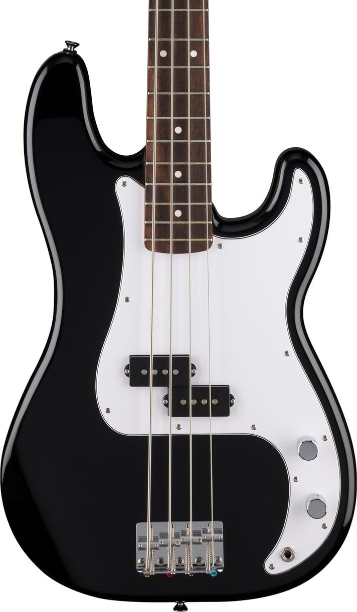 Fender Standard Precision Bass Laurel Klavye Black Bas Gitar 1