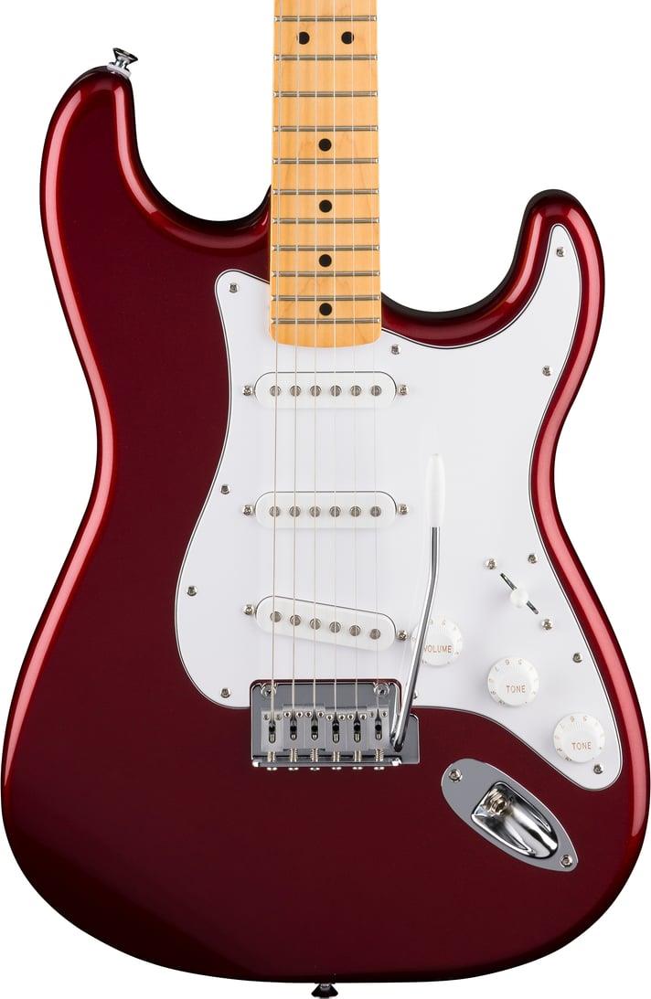 Fender Standard Stratocaster Akçaağaç Klavye Candy Cola Elektro Gitar 1