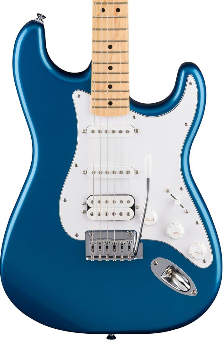 Fender Standard Stratocaster HSS Akçaağaç Klavye Aqua Marine Metallic Elektro Gitar 1