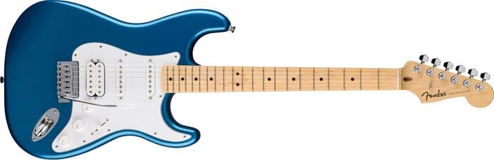 Fender Standard Stratocaster HSS Akçaağaç Klavye Aqua Marine Metallic Elektro Gitar 2