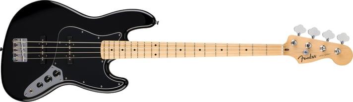 Fender Standard Jazz Bass Akçağaç Klavye Black Bas Gitar 2