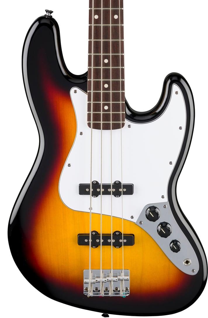 Fender Standard Jazz Bass Laurel Klavye 3 Ton Sunburst Bas Gitar 1