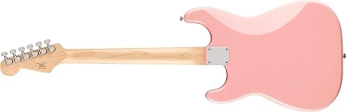 Squier FSR Sonic Stratocaster HT Akçaağaç Klavye WPG Shell Pink Elektro Gitar 3