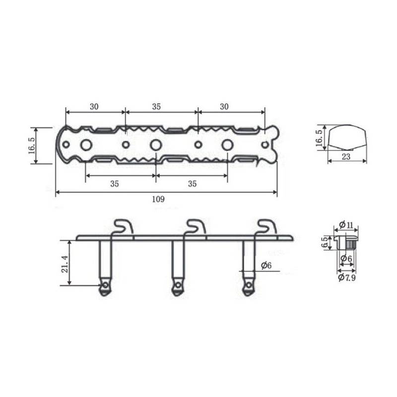 Dr. Parts AMH0101/CR Akustik Gitar Burgusu 3