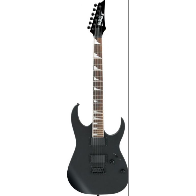 IBANEZ GRG121DX BKF GIO Serisi Siyah Flat Elektro Gitar 1
