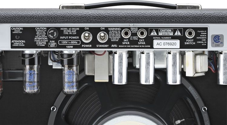 Fender 65 Deluxe Reverb Elektro Gitar Amfisi 3
