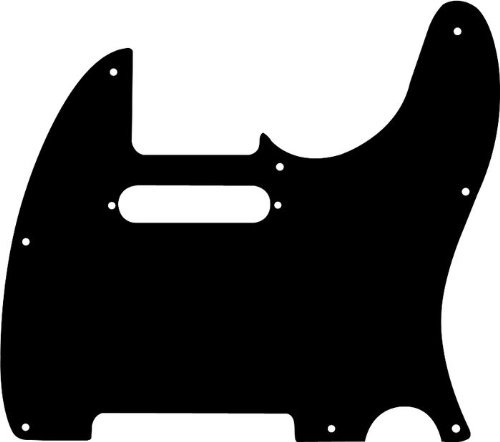 Fender Telecaster 8-Hole Mount Black 3-Ply Pickguard 2
