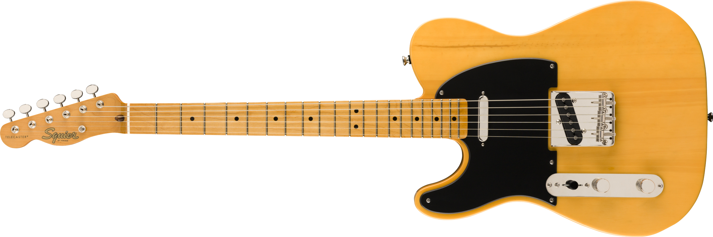 Squier Classic Vibe 50s Telecaster Akçaağaç Klavye Butterscotch Blonde Solak Elektro Gitar 6