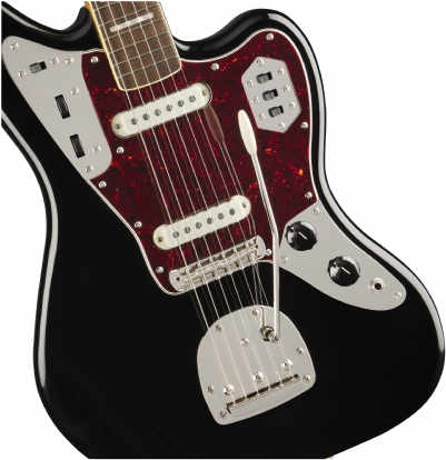 Squier Classic Vibe 70s Jaguar Laurel Klavye Black Elektro Gitar 4