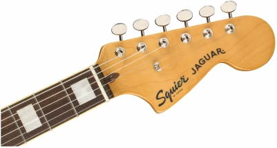 Squier Classic Vibe 70s Jaguar Laurel Klavye Black Elektro Gitar 6