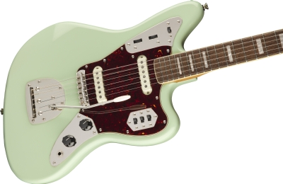 Squier Classic Vibe 70s Jaguar Laurel Klavye Surf Green Elektro Gitar 3