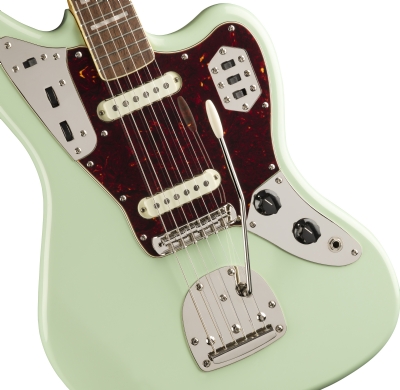 Squier Classic Vibe 70s Jaguar Laurel Klavye Surf Green Elektro Gitar 4
