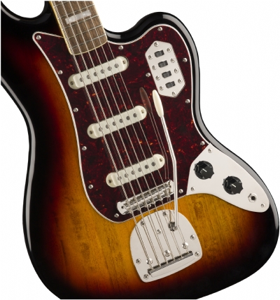 Squier Classic Vibe Bass VI Laurel Klavye 3 Ton Sunburst 6 Telli Bas Gitar 4