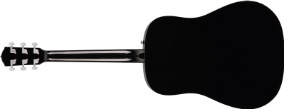 Fender CD-60S Dreadnought Black Akustik Gitar 3
