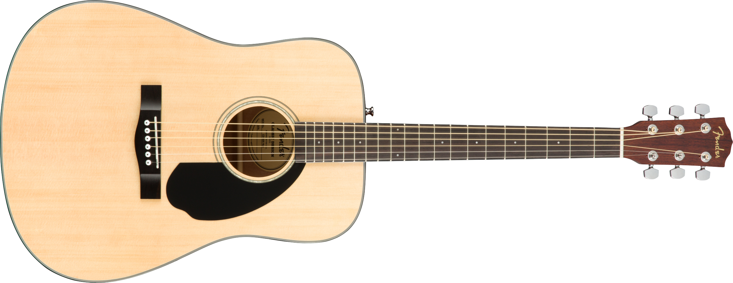Fender CD-60S Dreadnought Natural Akustik Gitar 1