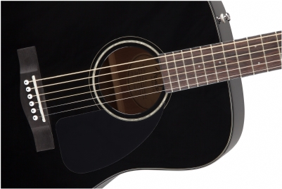 Fender CD-60 Dreadnought V3 DS Black Akustik Gitar 5