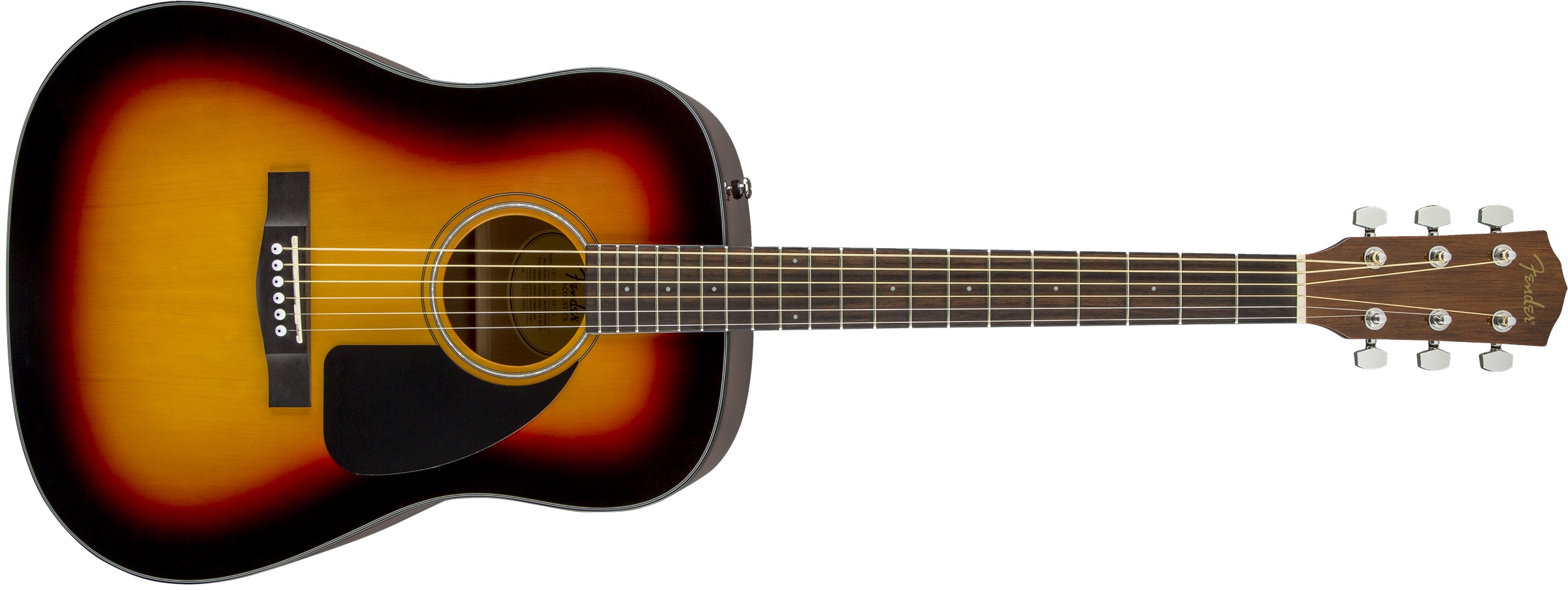Fender CD-60 Dreadnought V3 DS Sunburst Akustik Gitar 1