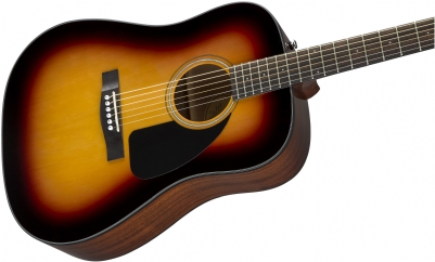 Fender CD-60 Dreadnought V3 DS Sunburst Akustik Gitar 4