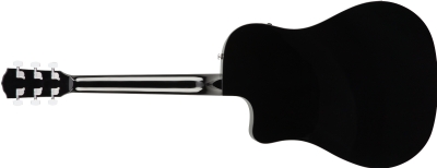 Fender CD-60SCE Dreadnought Black Elektro Akustik Gitar 2