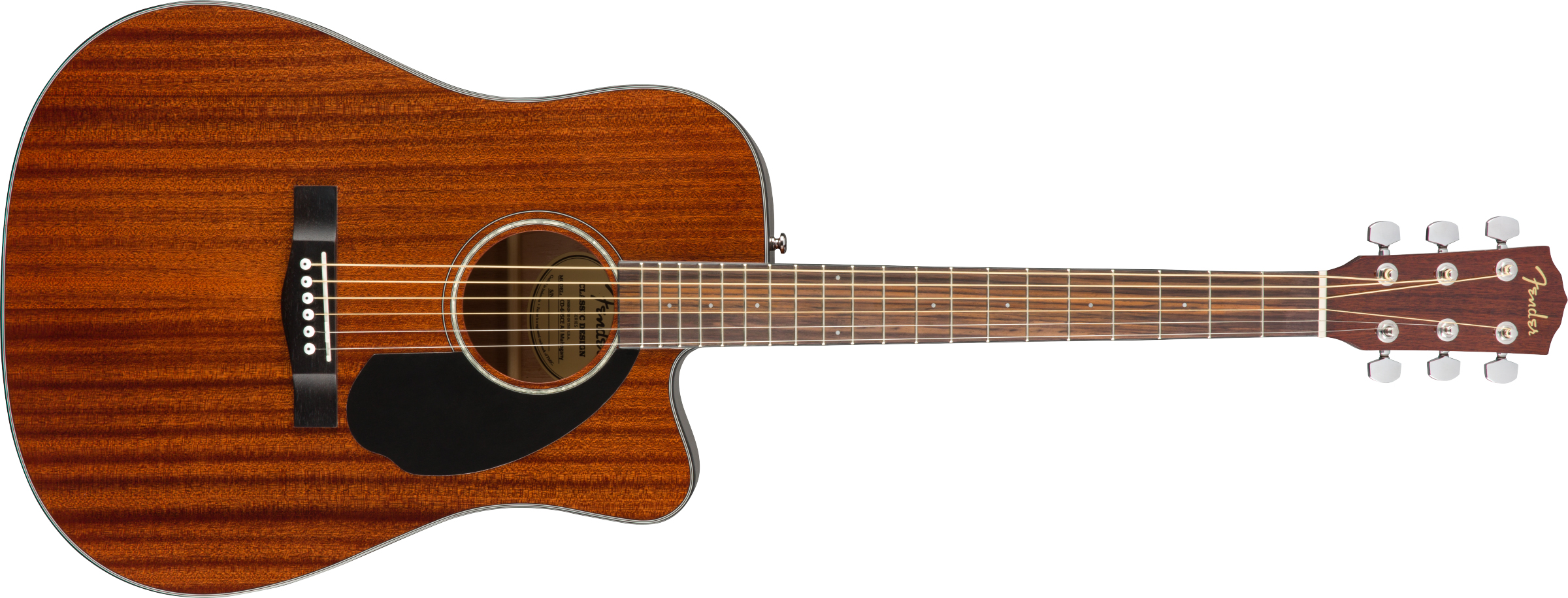 Fender CD-60SCE Dreadnought Maun Elektro Akustik Gitar 2