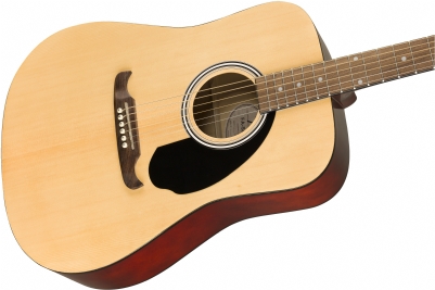 Fender FA-125 Dreadnought w/bag Natural Akustik Gitar 4