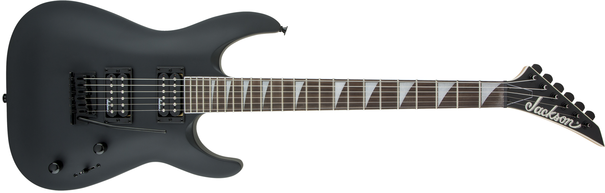 Jackson JS Dinky Arch Top JS22 DKA Amaranth Klavye Satin Black Elektro Gitar 6