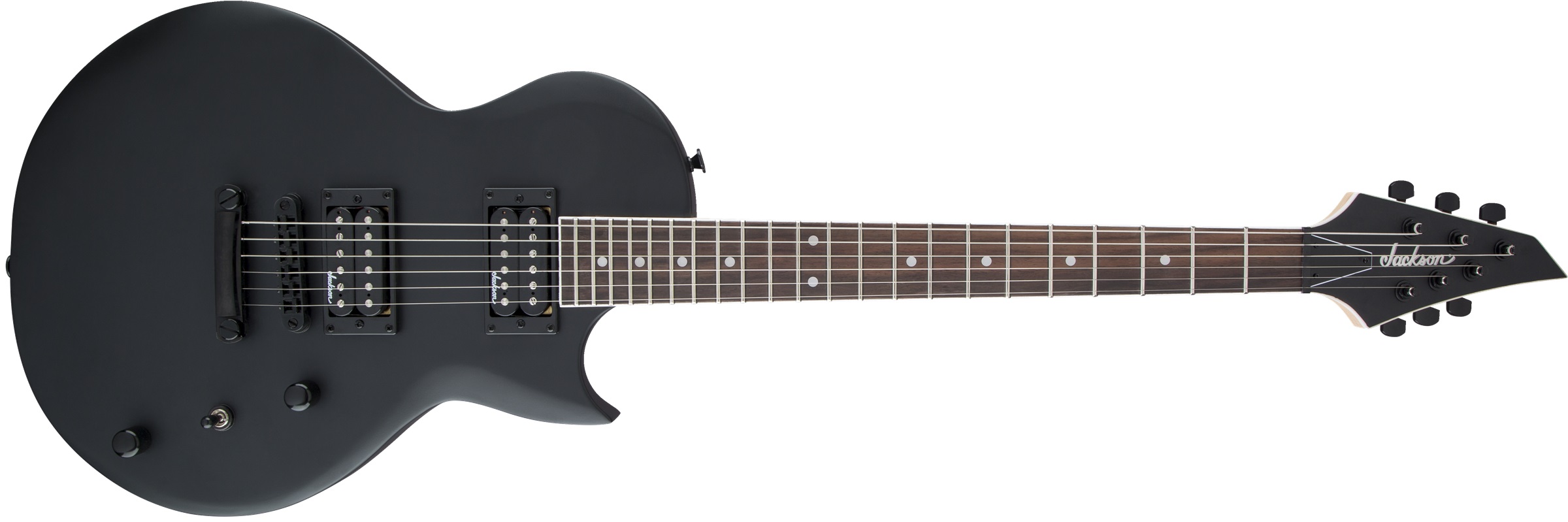 Jackson JS Monarkh SC JS22 Amaranth Klavye Satin Black Elektro Gitar 1