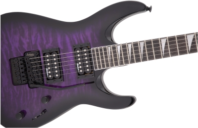Jackson JS Dinky Arch Top JS32Q DKA Amaranth Klavye Transparent Purple Burst Elektro Gitar 5