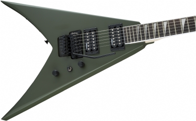 Jackson JS King V JS32 Amaranth Klavye Matte Army Drab Elektro Gitar 5