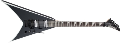 Jackson JS King V JS32 Amaranth Klavye Black with White Bevels Elektro Gitar 3