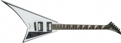 Jackson JS Rhoads JS32T Amaranth Klavye White with Black Bevels Elektro Gitar 4