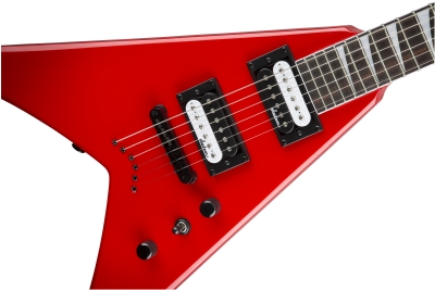 Jackson JS King V JS32T Amaranth Klavye Ferrari Red Elektro Gitar 4