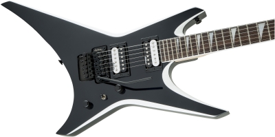 Jackson JS Warrior JS32 Amaranth Klavye Black with White Bevels Elektro Gitar 3